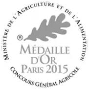 Médaille d'Or Paris 2015 Concours Agricole Officiel
